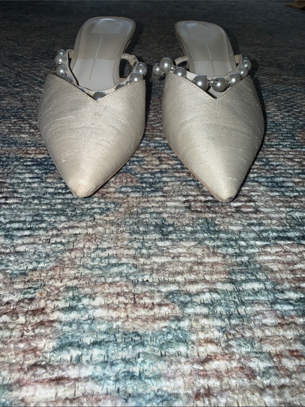 Dolce Vita Kanika Pearl Low Heel wedding shoes - Picture 5 of 6
